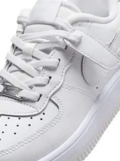 Blanc - Nike Baskets Easy On Junior Air Force 1