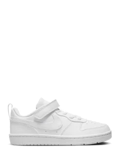 Blanc - Nike Baskets Junior Court Borough Low Recraft