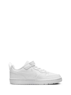 Blanc - Nike Baskets Junior Court Borough Low Recraft