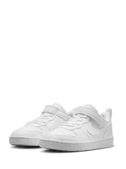 Blanc - Nike Baskets Junior Court Borough Low Recraft