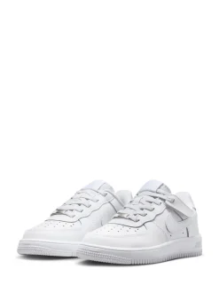 Blanc - Nike Baskets Low Easy On Junior Air Force 1