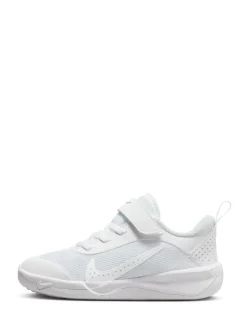 Blanc - Nike Baskets Omni Court Junior