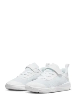 Blanc - Nike Baskets Omni Court Junior
