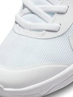 Blanc - Nike Baskets Omni Court Junior