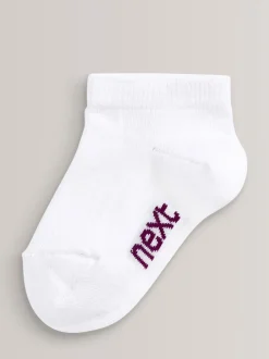 Blanc - Paquet de chaussettes de sport en coton riche 7