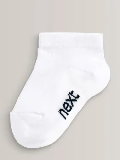 Blanc - Paquet de chaussettes de sport en coton riche 7