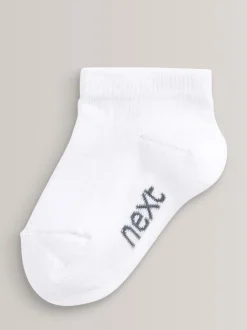 Blanc - Paquet de chaussettes de sport en coton riche 7