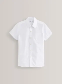 Blanc - 5{Paquet de chemises scolaires Manches courtes (3-17ans)