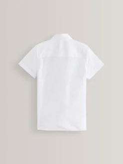 Blanc - 5{Paquet de chemises scolaires Manches courtes (3-17ans)