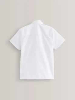 Blanc - 5{Paquet de chemises scolaires Manches courtes (3-17ans)