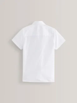 Blanc - 2{Paquet de chemises scolaires Manches courtes (3-17ans)