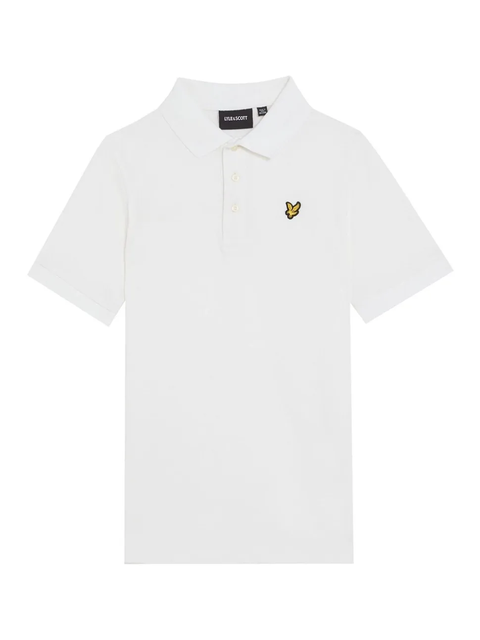 Blanc - Polo Lyle & Scott classique pour garçon