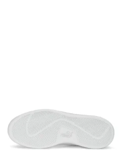 Blanc - Puma Smash 3.0 Baskets en cuir pour les jeunes