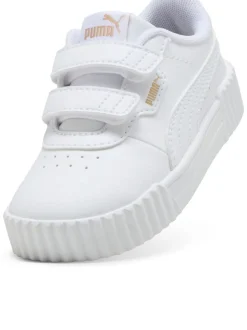 Blanc - Puma Toddlers Carina 3.0 Baskets