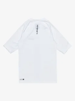 Blanc - Quiksilver Jeunes Manches courtes UPF50 Gilet anti-éclaboussures