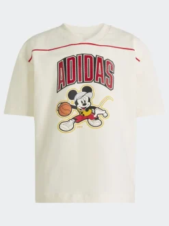 Blanc - T-shirt adidas Disney Mickey Mouse pour petits enfants