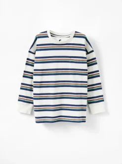 Blanc - T-shirt Cotton On Essential à manches longues