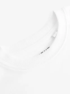 Blanc - T-shirt Manches courtes (3-16ans)