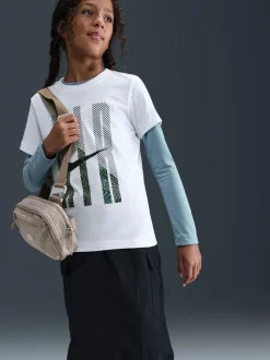 Blanc - T-shirt Nike Air