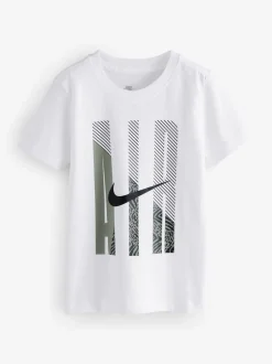 Blanc - T-shirt Nike Air