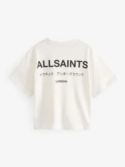 Blanc - T-shirt smALLSAINTS oversize en Coton à Col rond