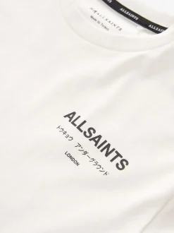 Blanc - T-shirt smALLSAINTS oversize en Coton à Col rond