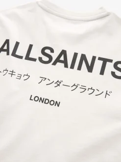 Blanc - T-shirt smALLSAINTS oversize en Coton à Col rond