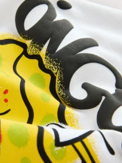 Blanc - T-shirt SpongeBob (3-16ans)