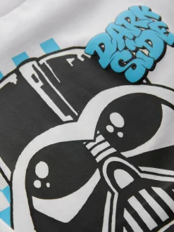 Blanc - T-shirt Star Wars manches longues (3-16ans)