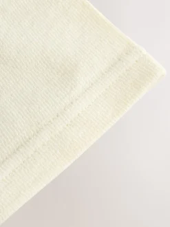 Blanc - T-shirt Texture Manches courtes (3mois-7ans)