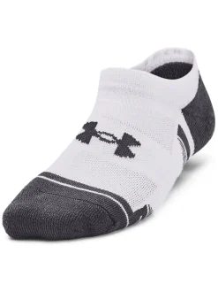 Blanc - Under Armour Junior Performance Tech Socks 3 Pack