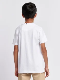 Blanc - U.S. Polo Assn. Double Horsemen T-Shirt