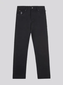 Blanc - U.S. Polo Assn. Pantalon Core 5 poches