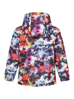 Blanc - Veste de ski Mountain Warehouse Mogal imprimée en polaire doublée