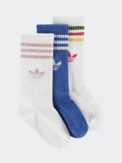 Blanc écru - Lot de 3 paires de chaussettes adidas Originals