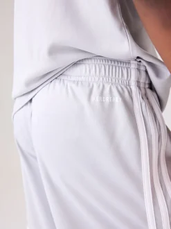 Blanc et gris - adidas Squadra 25 Kids Shorts