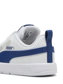 Blanc éteint - Baskets Puma Courtflex V3 bébé unisexe