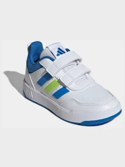 Blanc/Bleu - adidas Tensaur Sport 3.0 Baskets enfant