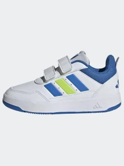 Blanc/Bleu - adidas Tensaur Sport 3.0 Baskets enfant