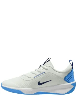 Blanc/Bleu - Baskets Nike Youth Omni Court