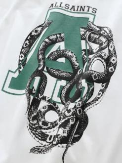 Blanc/Cadeux - SmallSaints T-shirt oversized Graphic Crew pour garçons