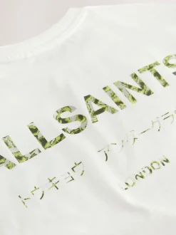 Blanc/camouflage - T-shirt smALLSAINTS oversize en Coton à Col rond