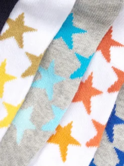 Blanc/Gris - Paquet de chaussettes de sport en coton riche 7