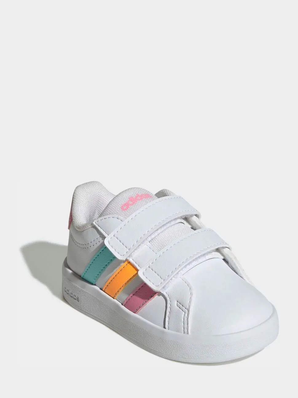 blanc/multicolore - adidas Grand Court 3.0 Baskets bébé
