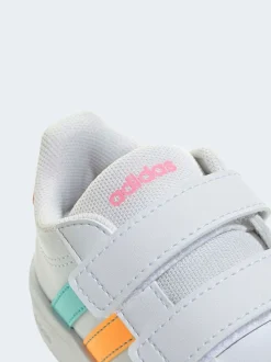 blanc/multicolore - adidas Grand Court 3.0 Baskets bébé