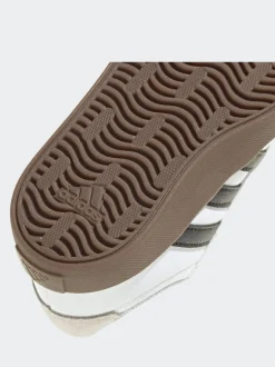 Blanc/Noir - adidas Vl Cour 3.0 Baskets bébé à crochets et boucles