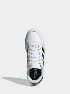 Blanc/Noir - Baskets junior adidas Breaknet Sleek Lace Junior