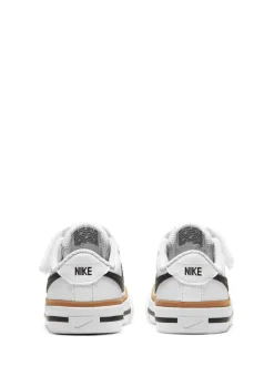 Blanc/Noir - Baskets Nike Infant Court Legacy