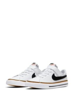 Blanc/Noir - Baskets Nike Junior Court Legacy