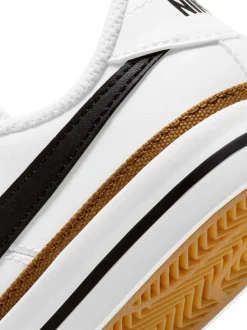 Blanc/Noir - Baskets Nike Junior Court Legacy